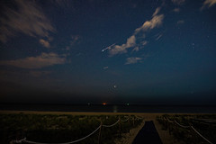 Meteor in the sky - Fenwick Island, Delaware