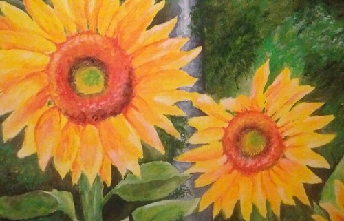 Sunflowers by Anne Brunson