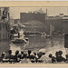 Parking Station - Bond Hotel at right - Great Flood - Hartford - March 1936