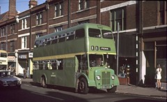 WMPTE 189N, Broad Street, Wolverhampton, 1972