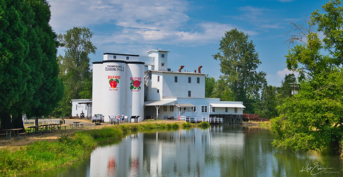 Mill in the water