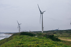 Yongan Port, Wind Power Plants, Temple - Hsinchu, Taiwan (2022)