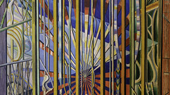 Joseph Stella, The White Way (right), from The Voice of the City of New York Interpreted