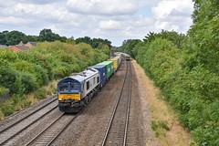 66780 works 4M29 past Barkby Thorpe