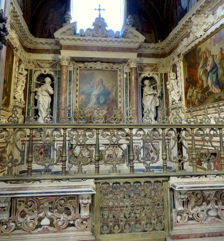 Chapelle de l'Assomption, église baroque, chartreuse San Martino, Vomero, Naples, Campanie, Italie.<br/>© <a href="https://flickr.com/people/50879678@N03" target="_blank" rel="nofollow">50879678@N03</a> (<a href="https://flickr.com/photo.gne?id=52295369612" target="_blank" rel="nofollow">Flickr</a>)