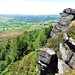 looking north-west from The Roaches ridge path