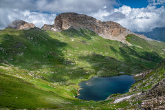 Zagedan-Skala (rock), 3085 m, Lake Upper Atzgar