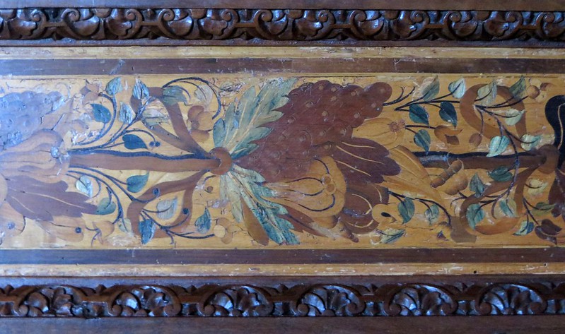 Marqueterie 1597-1600, sacristie, chartreuse San Martino, Vomero, Naples, Campanie, Italie.<br/>© <a href="https://flickr.com/people/50879678@N03" target="_blank" rel="nofollow">50879678@N03</a> (<a href="https://flickr.com/photo.gne?id=52309330217" target="_blank" rel="nofollow">Flickr</a>)