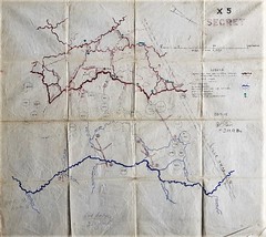 Map - Daylight Trench Raid by 1st CMR Dec 20, 1916