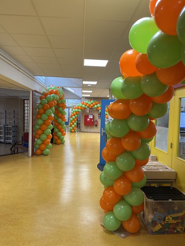 Ballonboog 6m Back to School Start Schooljaar OBS De Kleine Pijler Rotterdam
