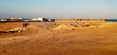 ÄGYPTEN, Makadi Beach bei Hurghadi, eine weitere Touristensiedlung im Bau, 80037/21037
