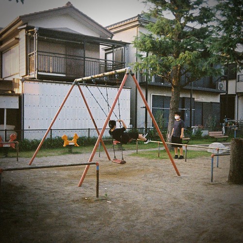 uR swing  Park q kids Mosaicprocessed Toycamera gCJ tB film Lofi c countryside suburbs rur