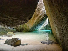 Rock formations in the Baths, Virgin Gorda - British Virgin Islands