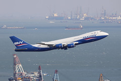 VQ-BVC, Boeing 747-8F, Silkway West Airlines, Hong Kong