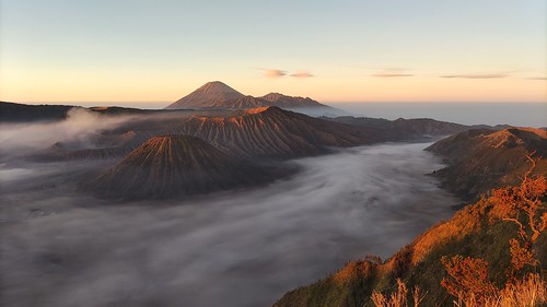 Mount Bromo and Semeru, Java, Indonesia