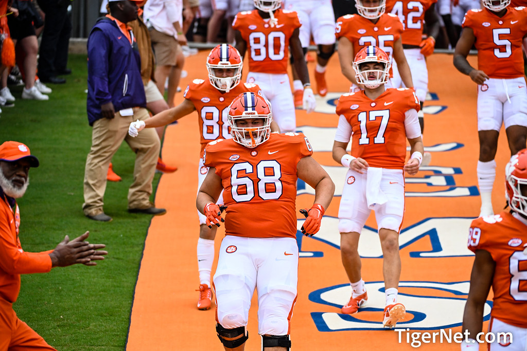 Clemson Football Photo of Will Boggs and Furman
