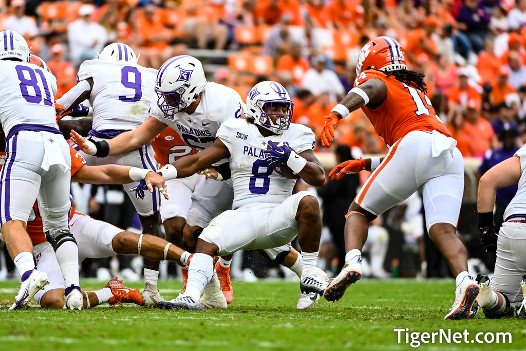 Clemson Football Photo of Kevin Swint and Furman
