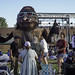 Giant Puppet at Riverfest in Grand Rapids, Minnesota