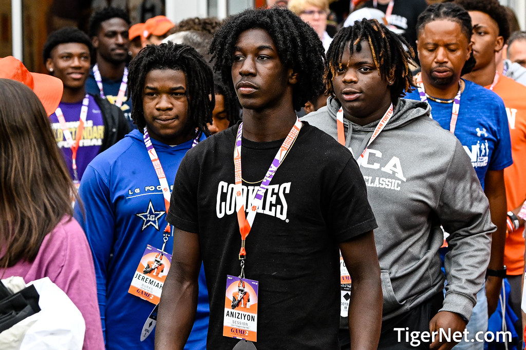 Clemson Football Photo of aniziyonsession and Recruiting