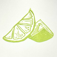 Lime Wedges - Mini Print