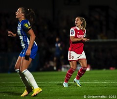 Jordan Nobbs (Arsenal); Jorja Fox (Brighton)
