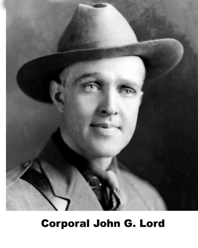 TROOPER JOHN G. LORD - TROOP K - JULY 23, 1935