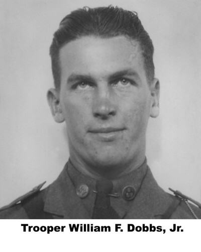 TROOPER WILLIAM F. DOBBS, JR. - TROOP K - SEPTEMBER 24, 1939