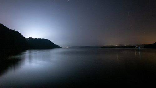 Night over brofjorden