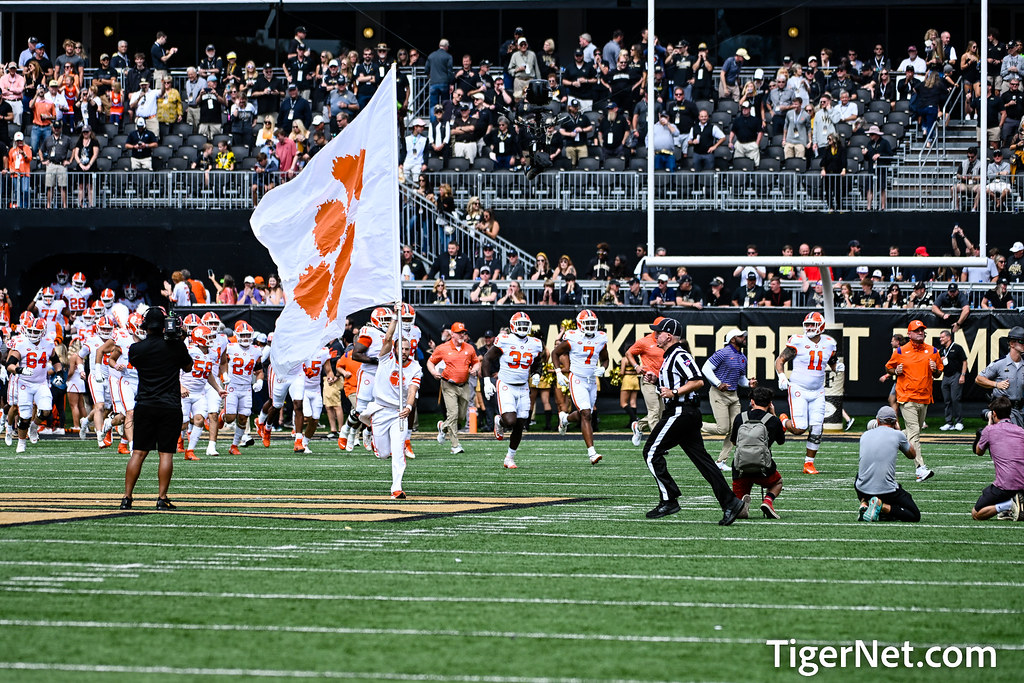 Clemson Football Photo of Wake Forest