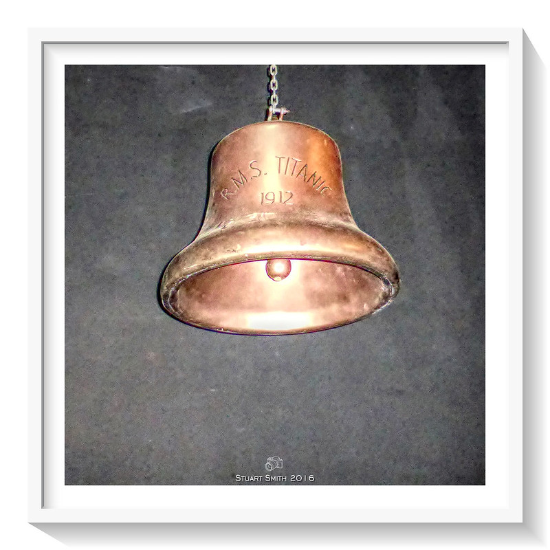 Ship's Bell, RMS Titanic, Titanic Exhibition, Convention & Exhibition Centre, Mounts Bay Road, Perth, Western Australia<br/>© <a href="https://flickr.com/people/127349327@N05" target="_blank" rel="nofollow">127349327@N05</a> (<a href="https://flickr.com/photo.gne?id=52385372320" target="_blank" rel="nofollow">Flickr</a>)