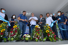 Presidente Giammattei entregó obra terminada del mejoramiento del Centro de Atención Permanente en Sibinal by Gobierno de Guatemala