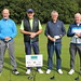 Pictured at the IHF President's Golf Day 2022 - Paul Mockler, Peter MacCann, Tim Fenn and Martin Donnelly.