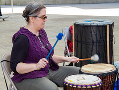 Community Drum Circle at 2022 Silver Spring Harvest Moon Festival 146
