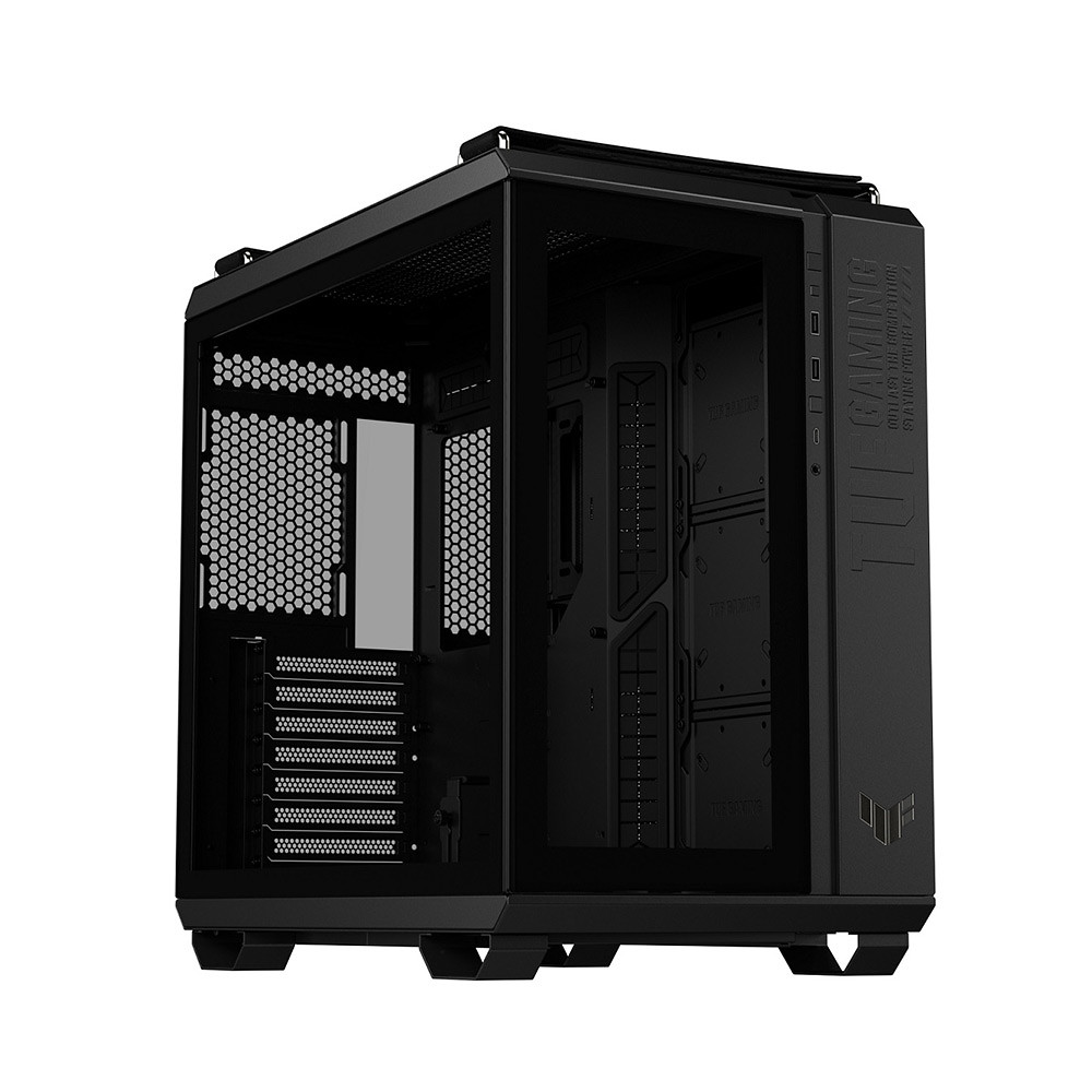 TUF-Gaming-GT502的雙艙結構不僅可強化散熱，亦擁有絕佳擴充性。