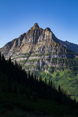 Mountain View in Glacier National Park