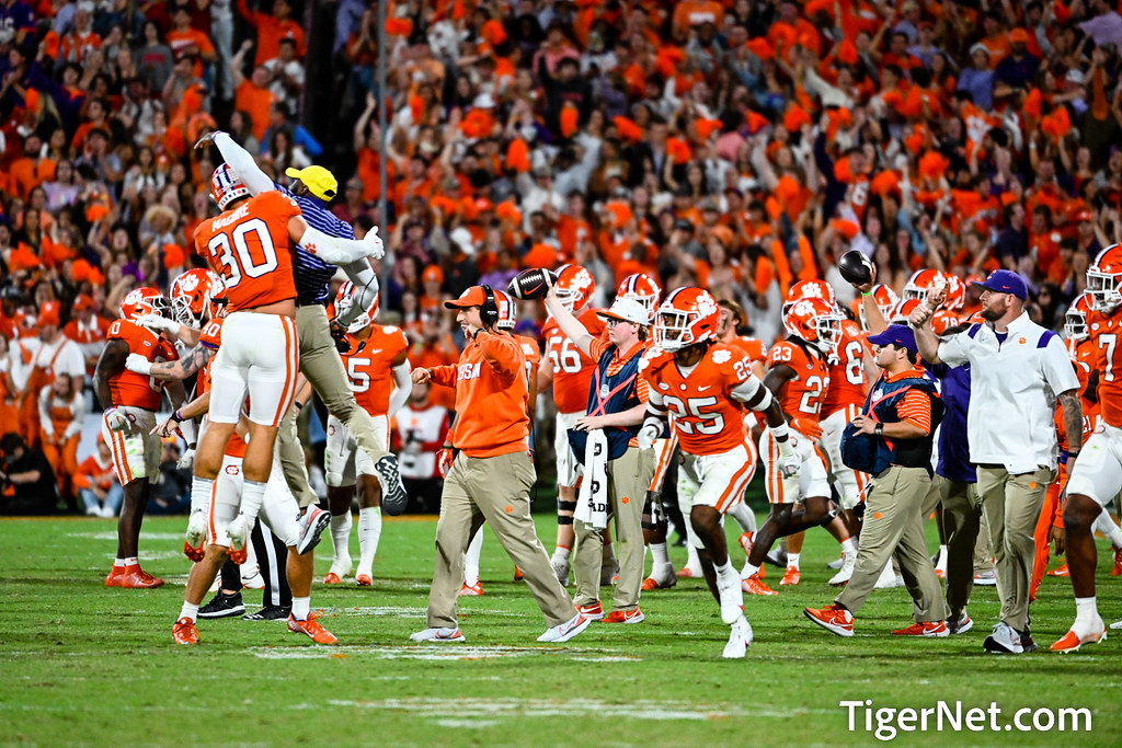 Clemson Football Photo of Artavis Scott and Keith Maguire and NC State