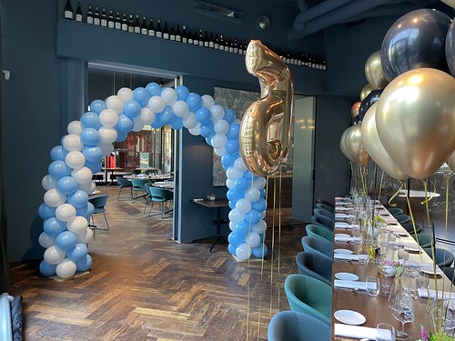 Balloon Arch 6m Baby Shower Restaurant Fitzgerald Rotterdam