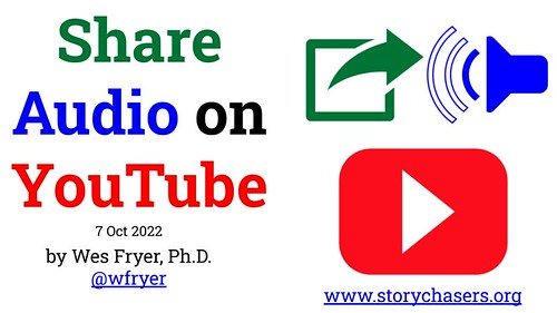 Share Audio on YouTube