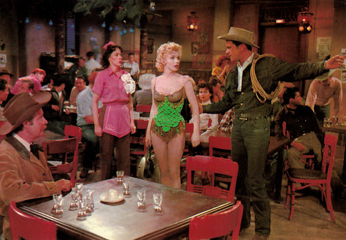 Arthur O'Connell, Eileen Heckart, Marilyn Monroe and Don Murray in Bus Stop (1956)