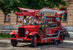 Historische Feuerwehr in Sundsvall (Schweden)