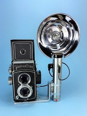 Yashica Flex S with Minicam Flash - 1956