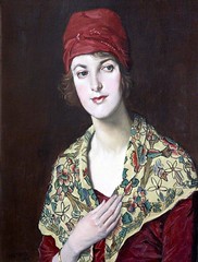 William Strang. La gorra roja. (1920)