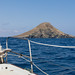 Die Isla Grossa im Mittelmeer vor der Küste vorm Mar Menoar