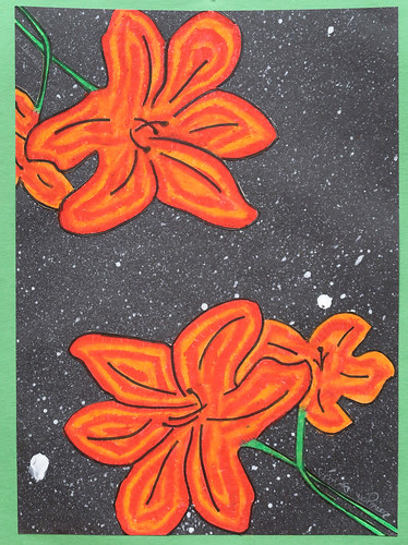 Flowers in Space by Samiyah Daniels