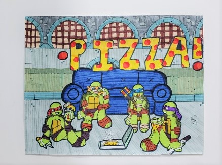 Pizza Time by Nowell Singletary