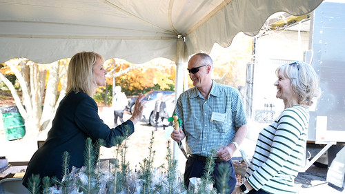 Hidden Lake Gardens Canopy Walk Ribbon Cutting, October 2022