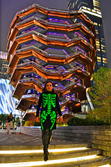 Halloween at The Vessel Hudson Yards Manhattan New York City NY