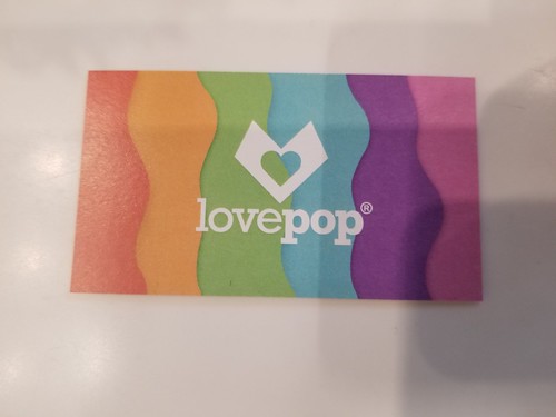 LovePop Business Card : Marisa Opie Boston MA