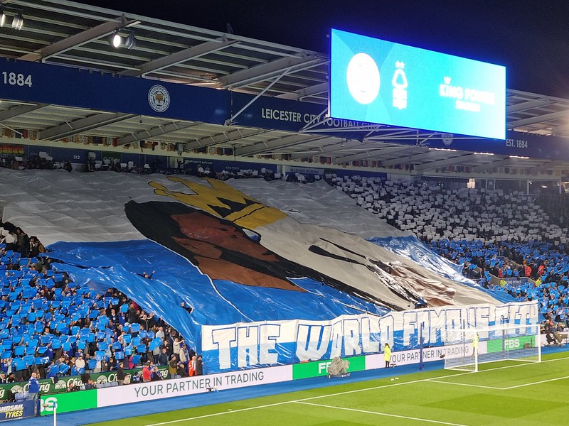 Leicester fans display<br/>© <a href="https://flickr.com/people/79613854@N05" target="_blank" rel="nofollow">79613854@N05</a> (<a href="https://flickr.com/photo.gne?id=52463403069" target="_blank" rel="nofollow">Flickr</a>)