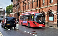 London Bus SEe91 at St Pancras